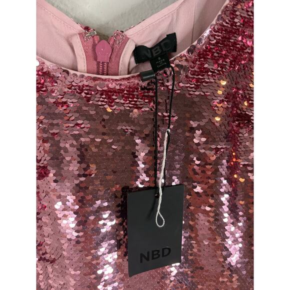 NBD Kaity Gown Maxi Sequin Embellished Formal Party Evening Statement Prom Small - Picture 12 of 12